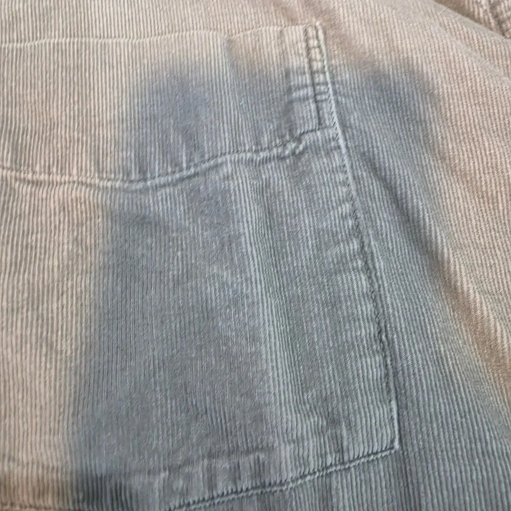 Banana Republic Corduroy Shirt Mens XL Sage Green Excellent Fine Wale Cotton